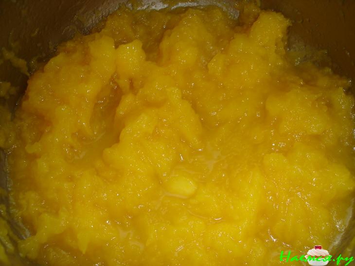 Тыквенная запеканка с творогом и рисом