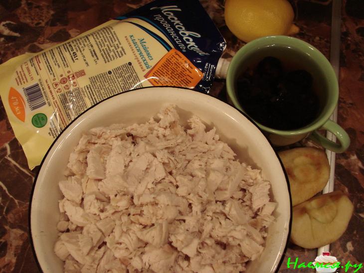 Куриные грудки с черносливом Куриные грудки с черносливом