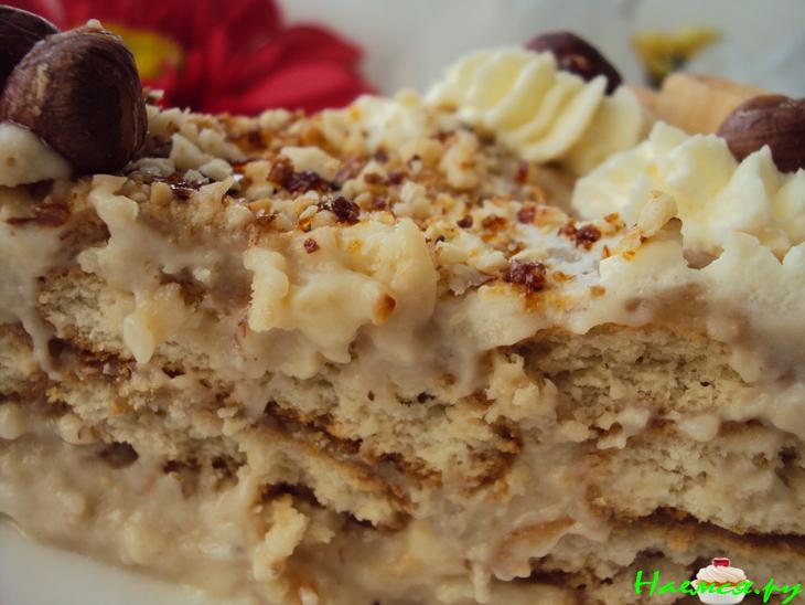 Ленивый торт "Малахов" (без выпечки)