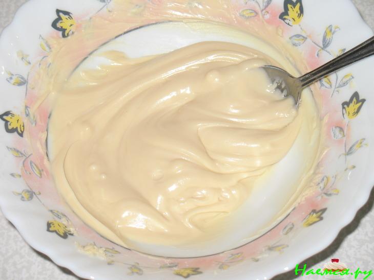 Чизкейк с абрикосами и шоколадно-абрикосовым ганашем