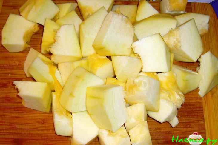 Суп-пюре с нутом и овощами