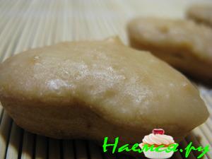 Тыквенное печенье с тыквенной ириской (глазурью) Тыквенное печенье с тыквенной ириской (глазурью)