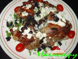 Жаренные pебрышки на ужин