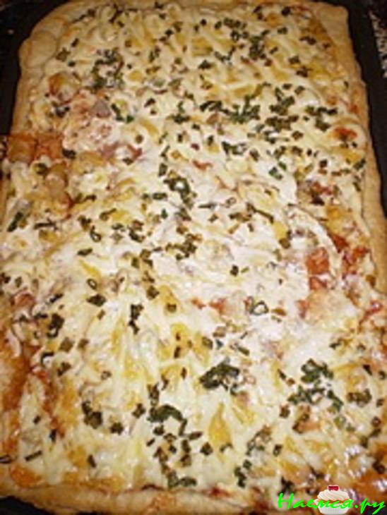 Пицца рыбная