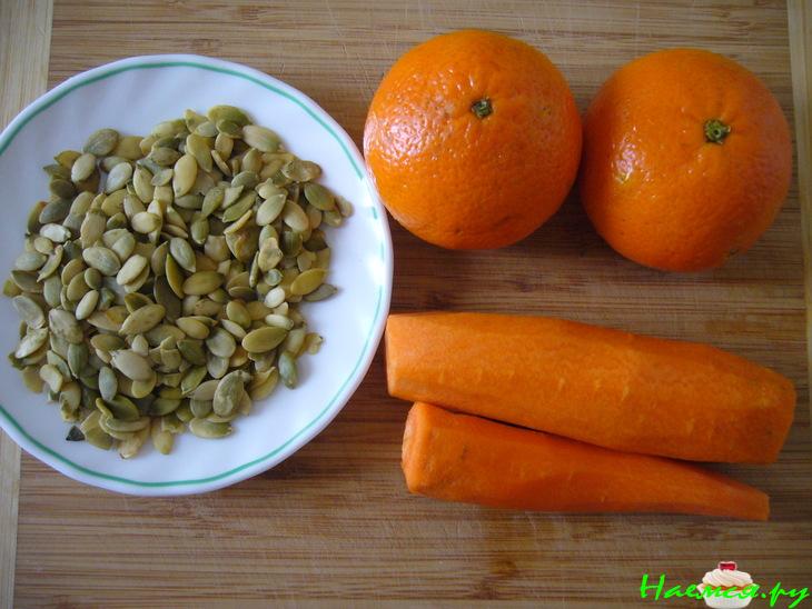 Салат с тыквой "Витаминка"