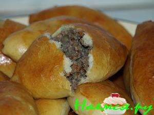 Пирожки с печенкой