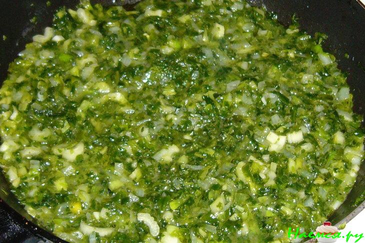 Суп гороховый с кальмарами