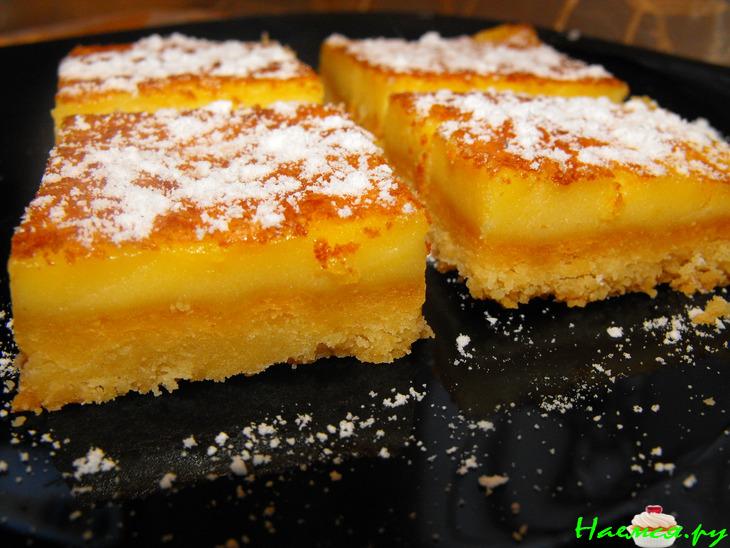 Апельсиновые квадратики