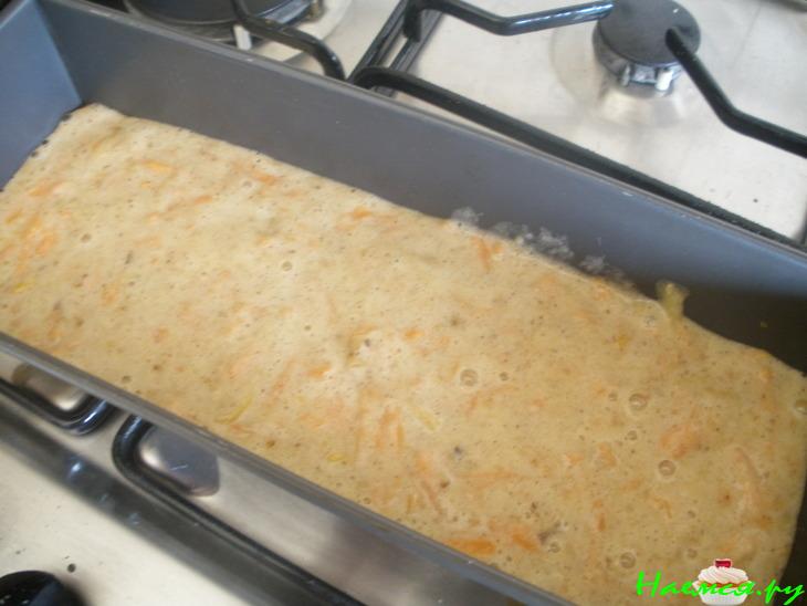 Нежный морковно-ореховый пирог