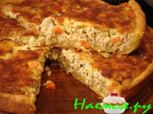 Фаршно-сметанный торт