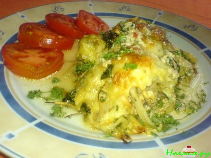 Мясо, соя и сырная корочка