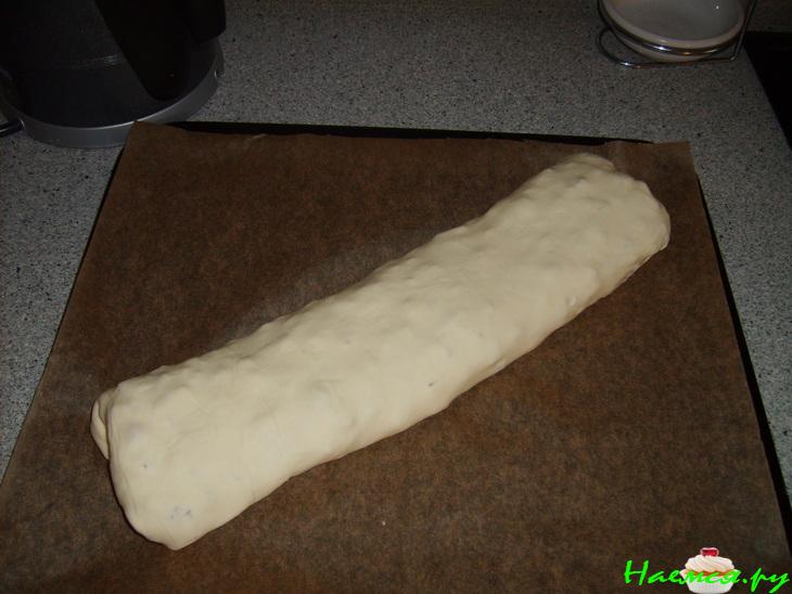 Пирог из слоёного теста