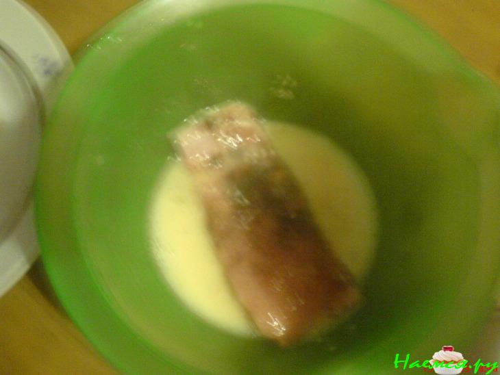 Рыба, жареная в кунжуте