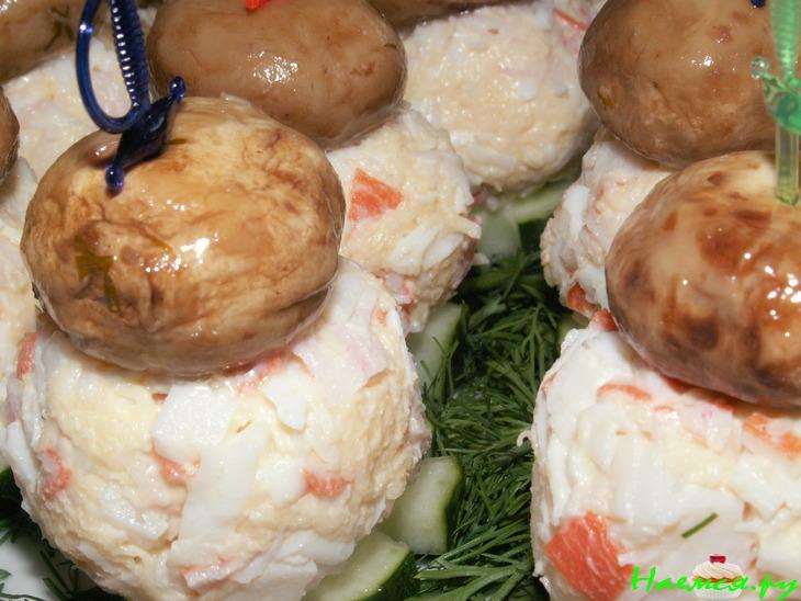 Закуска "Грибная полянка"