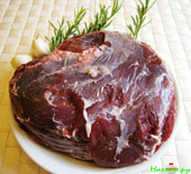 Оленина в соли