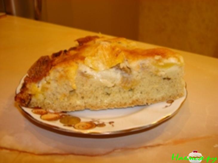 Пирог с манго