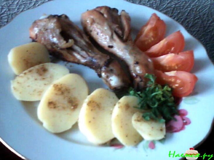 Куриные ножки запеченные