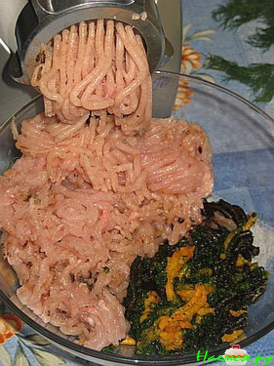 "Рулет из мяса с мясом"