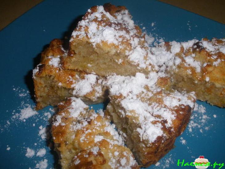 Тертый яблочно-лимонный пирог. Вкусный и быстрый