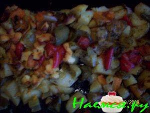 Запеченные овощи по-домашнему Запеченные овощи по-домашнему