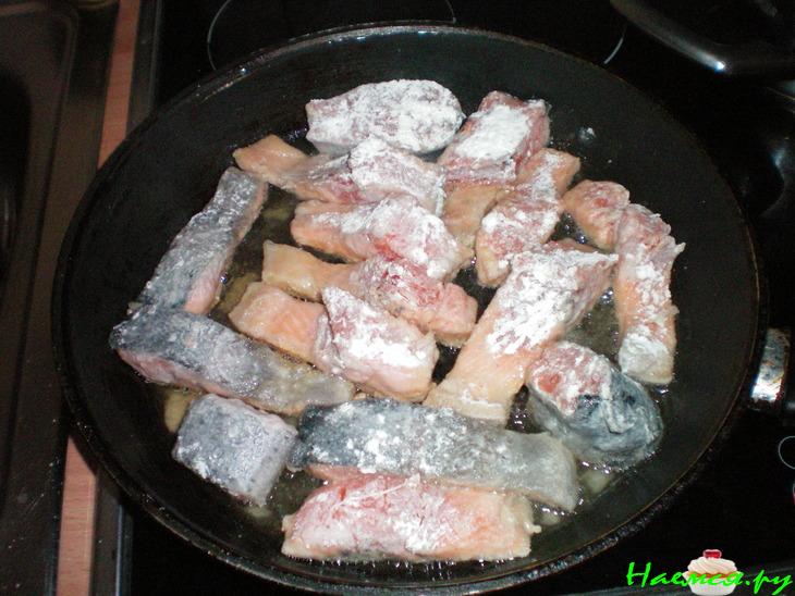 Рыба под морковно-сливочным соусом Рыба под морковно-сливочным соусом