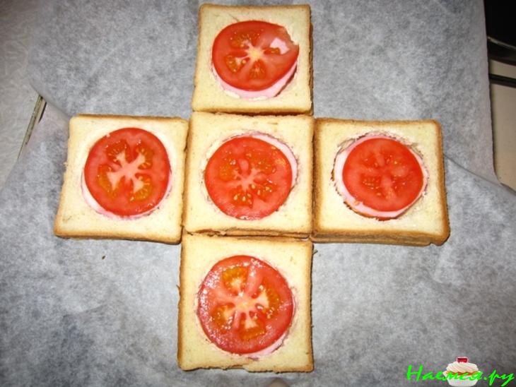 Горячий бутерброд с яйцом