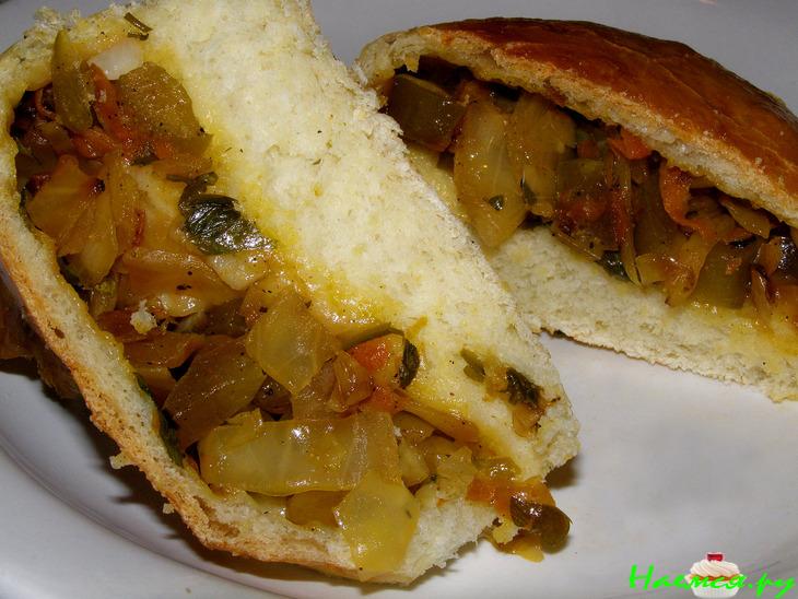 Пирог с разными начинками