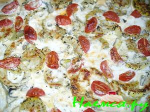 Запечённые кабачки 