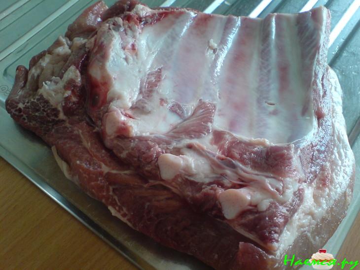 Грудинка, маринованная в ананасовом соке