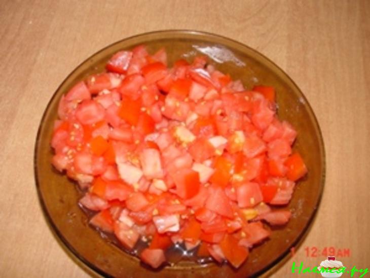 Лазанья с окорочками и грибами