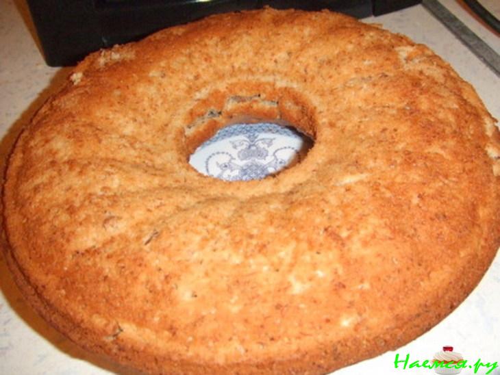 Банановый кекс с грецкими орехами