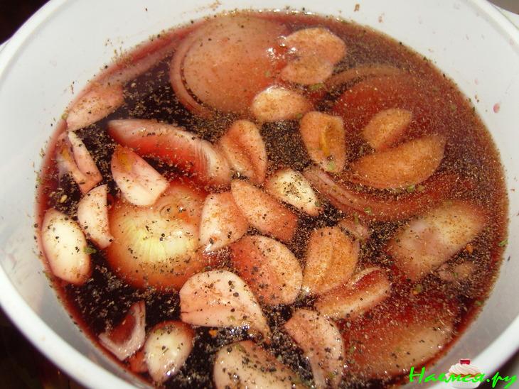 Гусь в яблоках