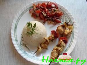 Куриные шашлычки