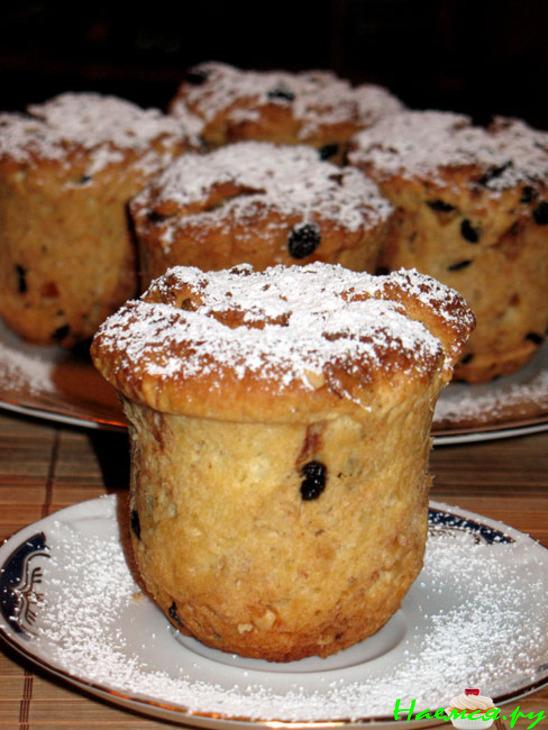 Панеттини (Мини-пироги из дрожжевого теста)