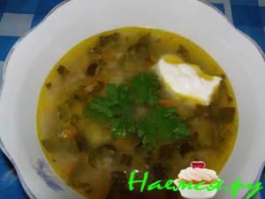 Рассольник с перловой крупой