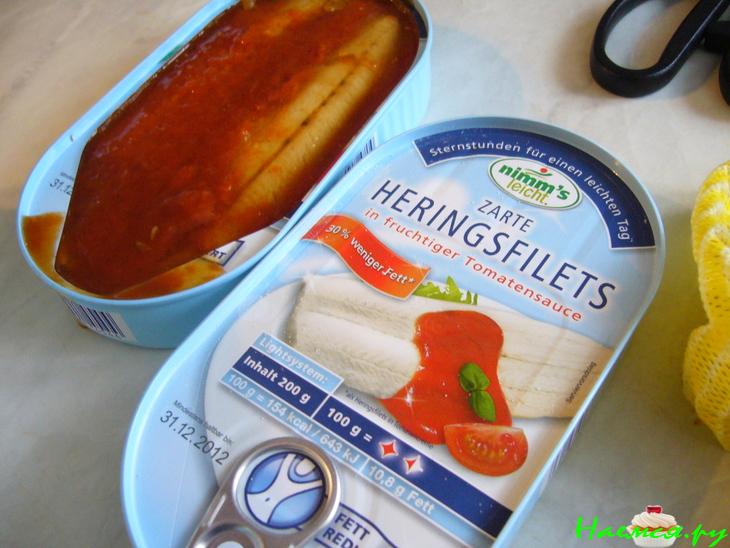 Нежные рыбные шарики в томатном соусе 