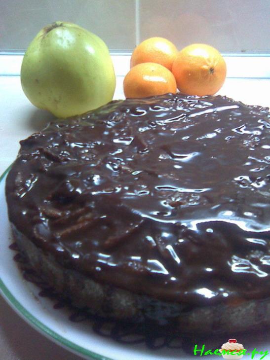 Кекс шоколадный с орехами и грушей для тех, кто не любит понедельники!