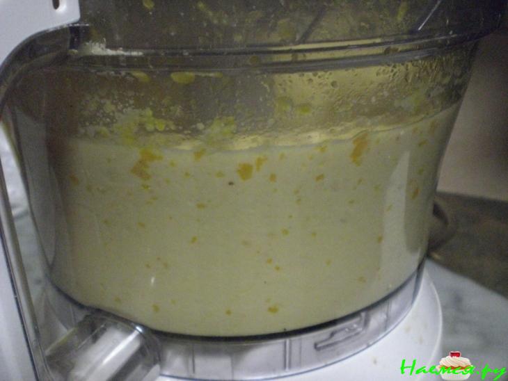 Миндально-мандариновый тортик (без жира,муки и сахара)