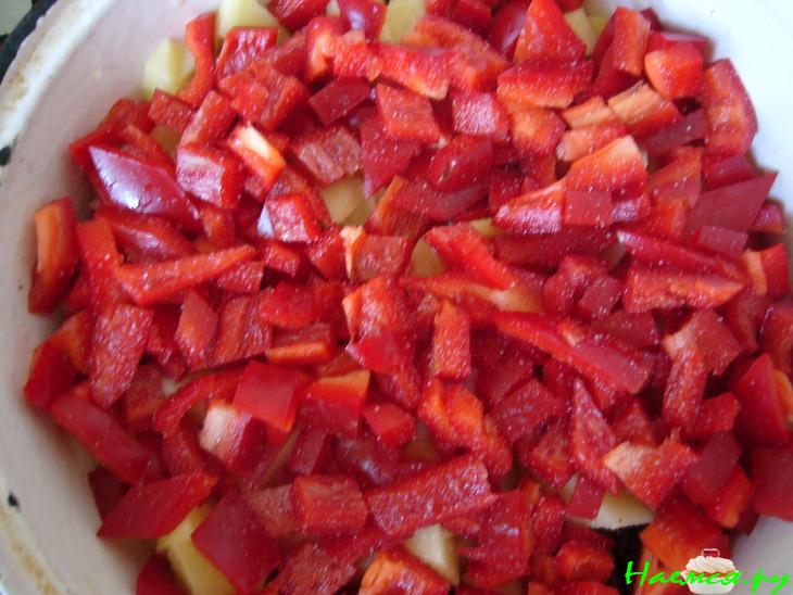 Чанахи с бараньеми ребрышками Чанахи с бараньеми ребрышками