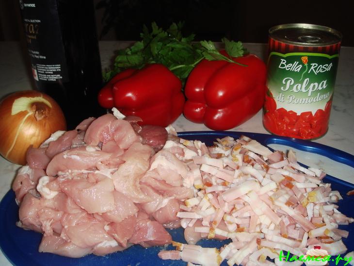 Мясо по-цыгански