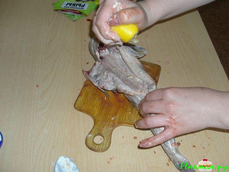 Окунь на углях