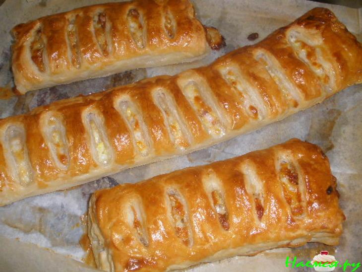 Слойки с разными начинками