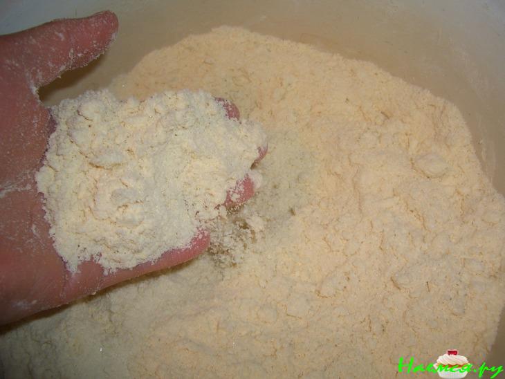 Пирог творожный с апельсином