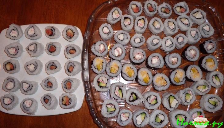 Суши ролы. Очень вкусно Суши ролы. Очень вкусно