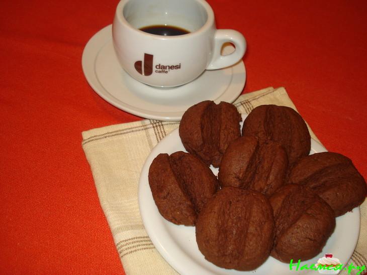 Печенье с творогом "Кофейные зерна"