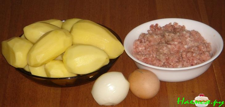 Картофельная запеканка с фаршем