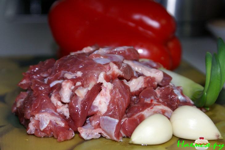 Телятина с семечками кунжута Телятина с семечками кунжута