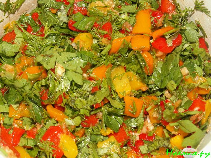 Маринованные баклажаны "Мозаика"