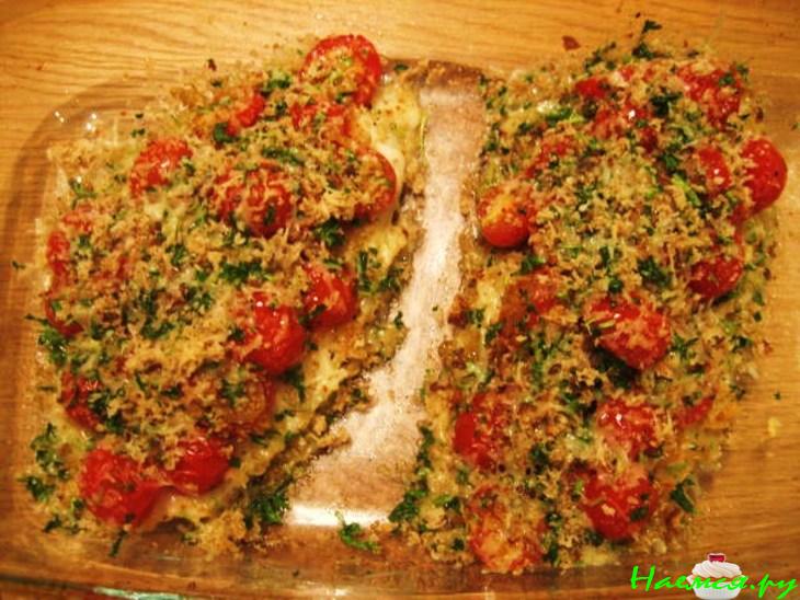 Треска под сальсой