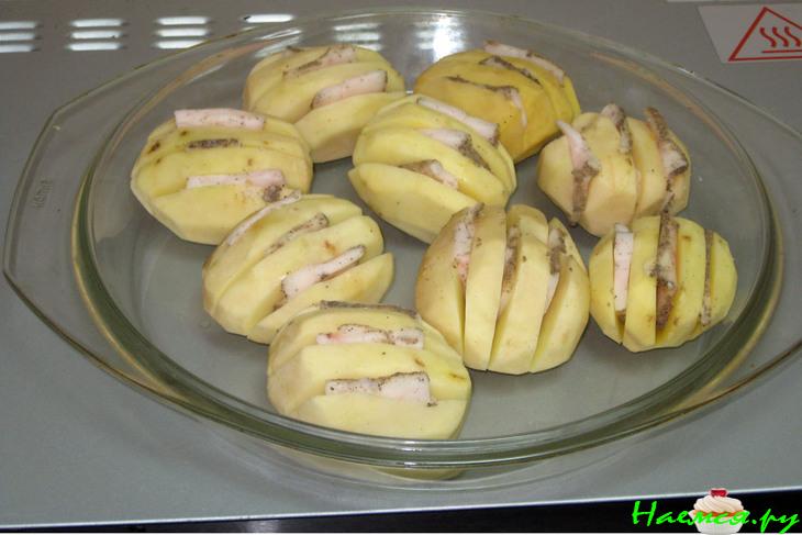 Картошка с салом (Отличный гарнир)